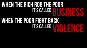 Rich Business Poor Violence Black text dark anarchy wallpaper ...
