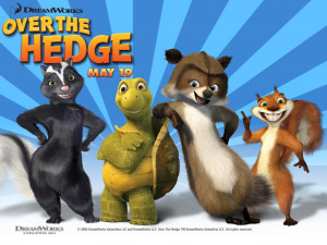 Over the Hedge Wallpaper