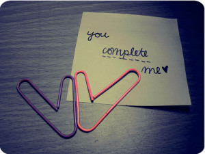 You Complete Me : By Akshita Jain