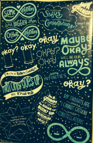 The Fault in Our Stars TFIOS quotes