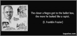 More E. Franklin Frazier Quotes