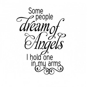 Some people dream of angels 19x14 inches Wall Quote Words Lettering ...