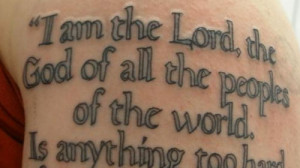 25 Holy Bible Scripture Tattoos