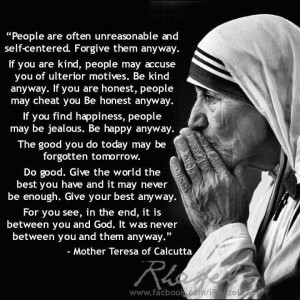 Words Of Wisdom, God, Motherteresa, Mothers Theresa, Favorite Quotes ...