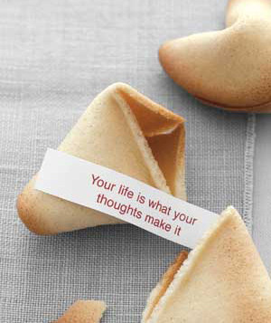 fortune cookie wisdom wednesday (on thursday)