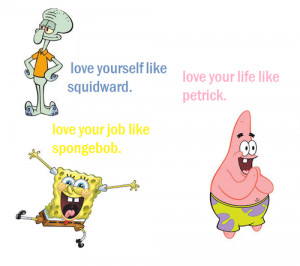 Blue Life Cute Text Funny Lol Love Quote Spongebob True