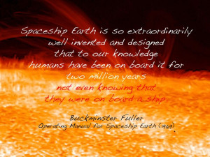 Spaceship Earth.