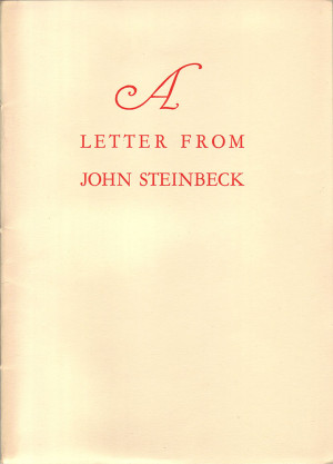john steinbeck nobel prize controversy