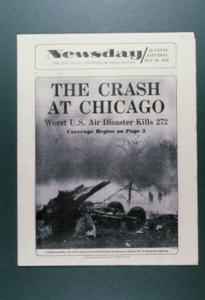 Air Crash Chicago 1979 American Airlines Flight 191