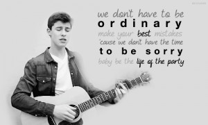 Shawn Mendes Song Quotes Shawn mendes q