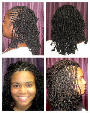 Related Pictures two tone kinky twist