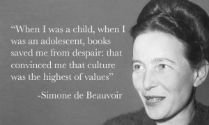 ... alla filosofa, saggista e femministra francese Simone de Beauvoir