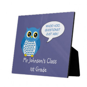 Teacher Owl Sayings Gifts