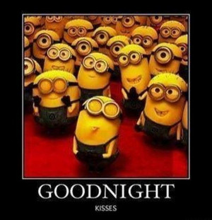 Good Night :) #cute #Minions