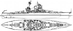 Iowa Class Battleship Blueprints