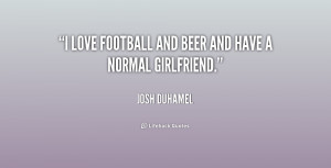 football girlfriend quotes