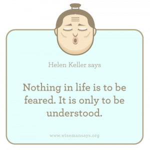 quotes on fear. Helen Keller quotes · inspiring quotes · fear quotes
