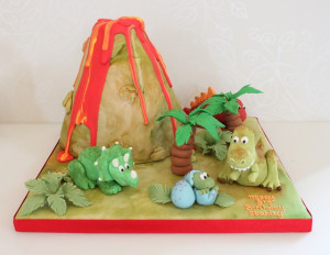 Dinosaur Birthday Cake Coolest