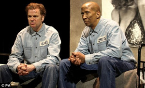 Jailbirds: Kevin Anderson and Reg Cathey play Andy Dufresne and Red in ...