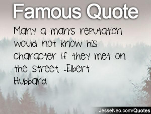 not know his character if they met on the street quotations quotes