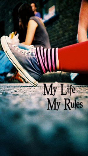 Quote Pictures My Life My Rules Shoe