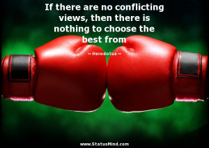 ... is nothing to choose the best from - Herodotus Quotes - StatusMind.com