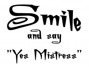 Custom-Made-T-Shirt-Smile-Say-Yes-Mistress-Funny-Rude-Hilarious ...