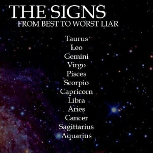 Zodiac Signs From Best to Worst Liar: Taurus; Leo; Gemini; Virgo ...