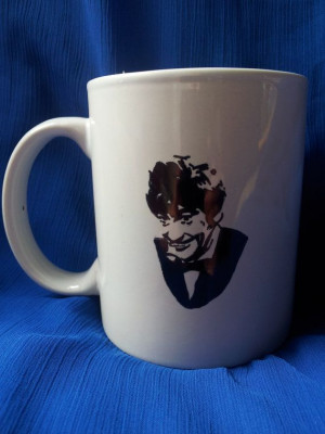 Hand painted stoneware mug Dr Who quote 2nd by TheCyberPhoenix, £7.00