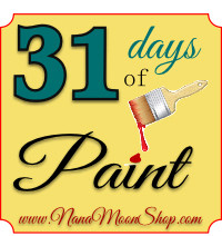 31 Days of Paint #27 Quotes Painted on Furniture