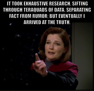 ... Star Trek Voyager Captain Kathryn Janeway #StarTrek #Voyager #Captain