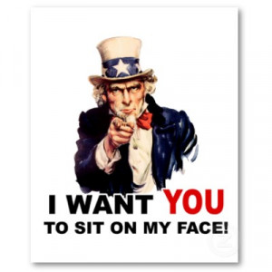 Want You to Sit on My Face