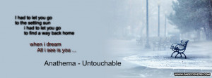 Anathema - Untouchable Cover Comments
