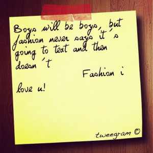 Boys will be boys... #fashion #quotes