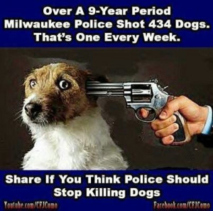 Police...STOP killing our family