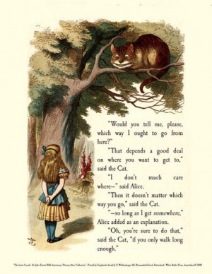 Alice In Wonderland quote