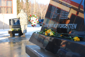 Spartans honor fallen with monument