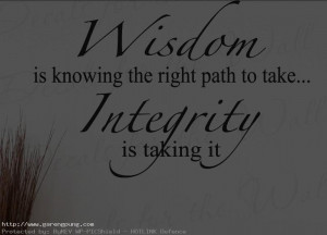 Quotes About Integrity...