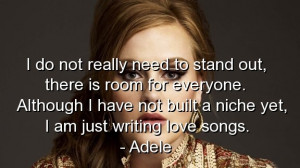 Adele, quotes, sa...