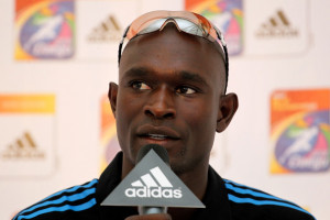 David Rudisha David Rudisha of Kenya speaks during a press conference