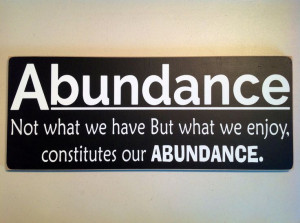 abundance quotes