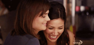 angela montenegro, best friends, bones, cute, happy, pregnant, smile ...