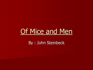 Of Mice And Men Friendship Quotes Lennie And George