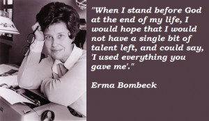 Erma Bombeck's quote #2