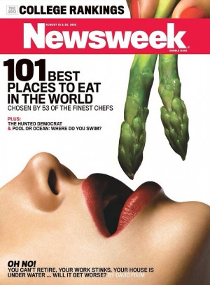 Newsweek Magazine Sexually Suggestive Food Cover is Plain Disgusting