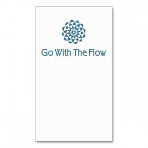 Go with the Flow Business Card Template