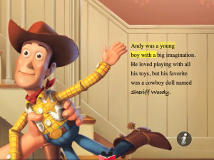 Toy Story Quotes About Friendship Toy story app on the ipad