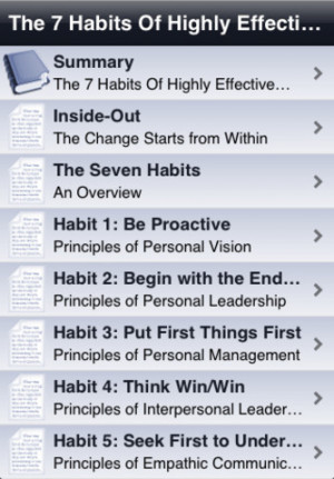 Book Bites - The 7 Habits Of Highly Effective People (books)