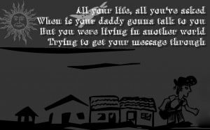 Runaway - Bon Jovi Song Lyric Quote in Text Image