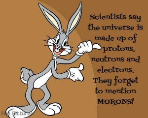 Bugs bunny, quotes, sayings, universe, meaning